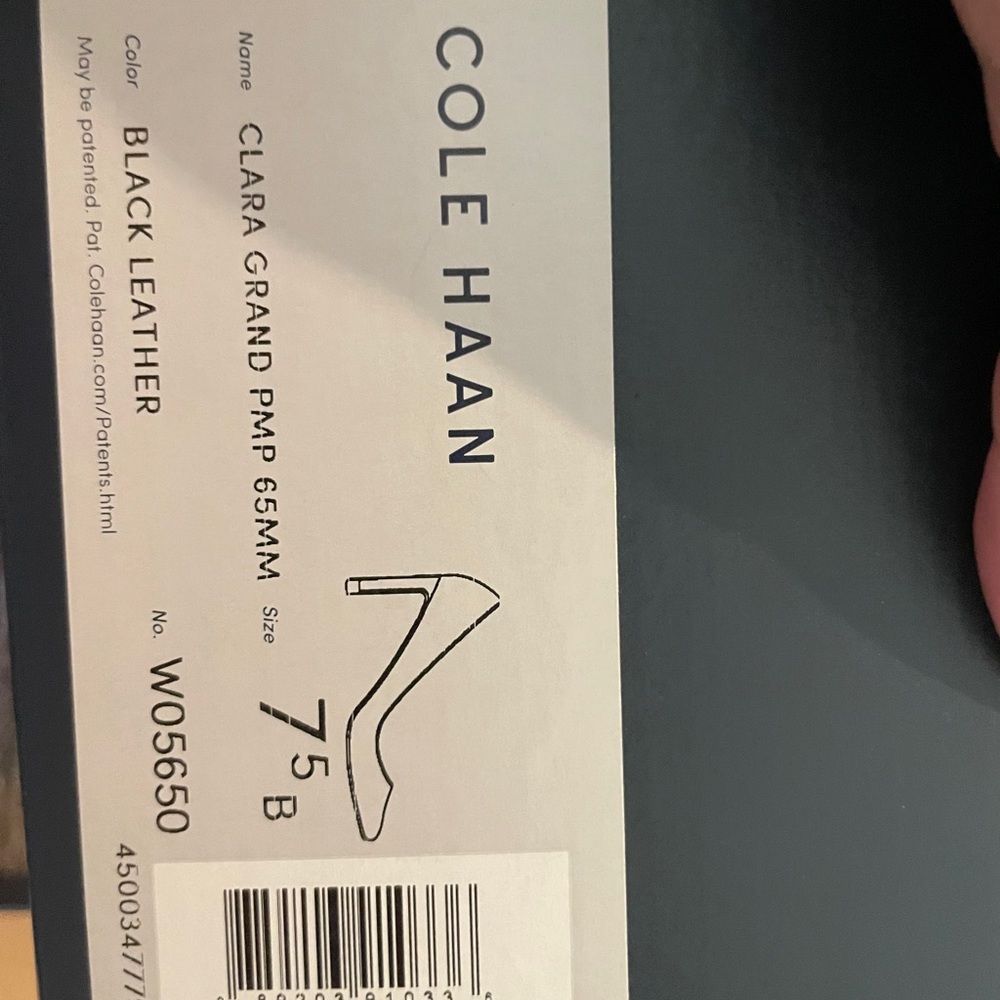 Cole Haan, Clara Grand Heel, Black, 7.5B
